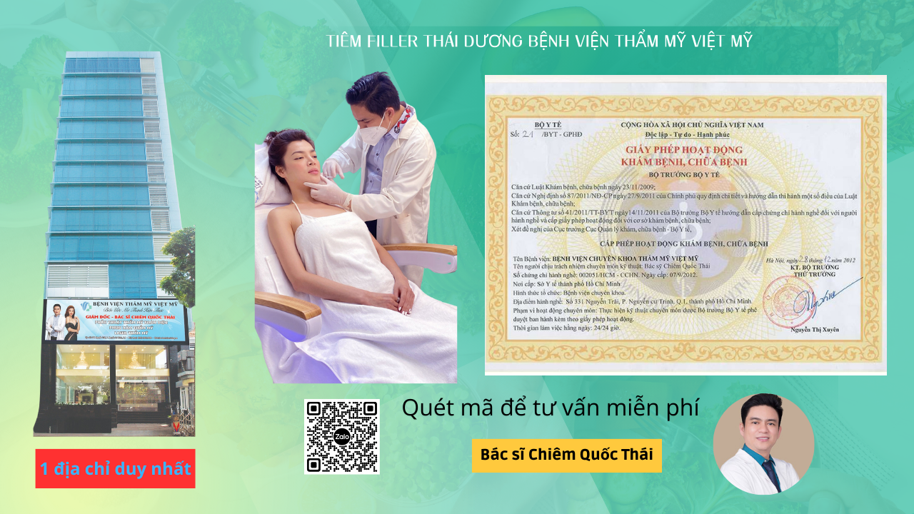 Xu hướng làm đẹp mới: Tiêm chất làm đầy "filler" tiem filler cam benh vien tham my viet my