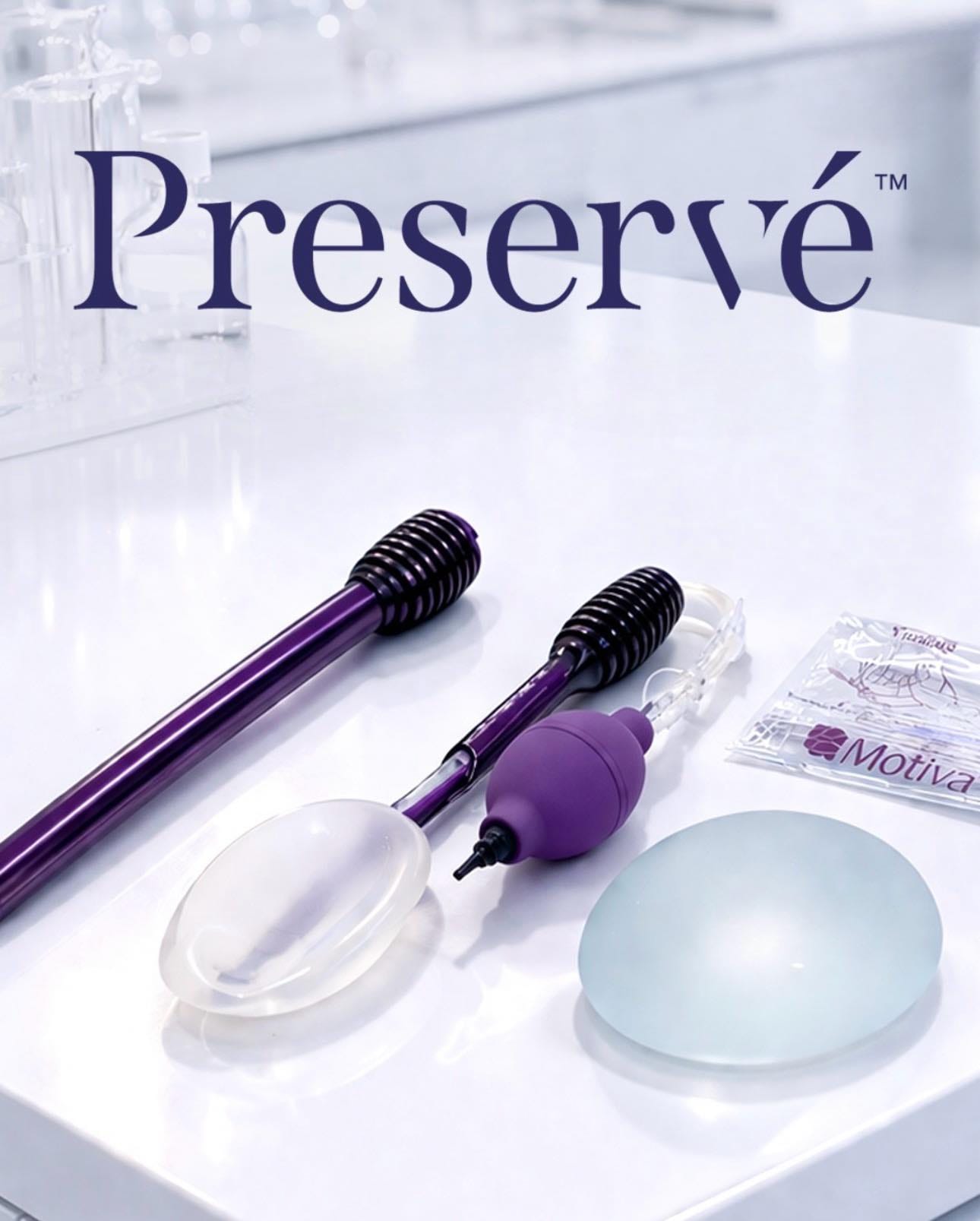 Preservé của Motiva kết hợp giữa túi độn Ergonomix2 