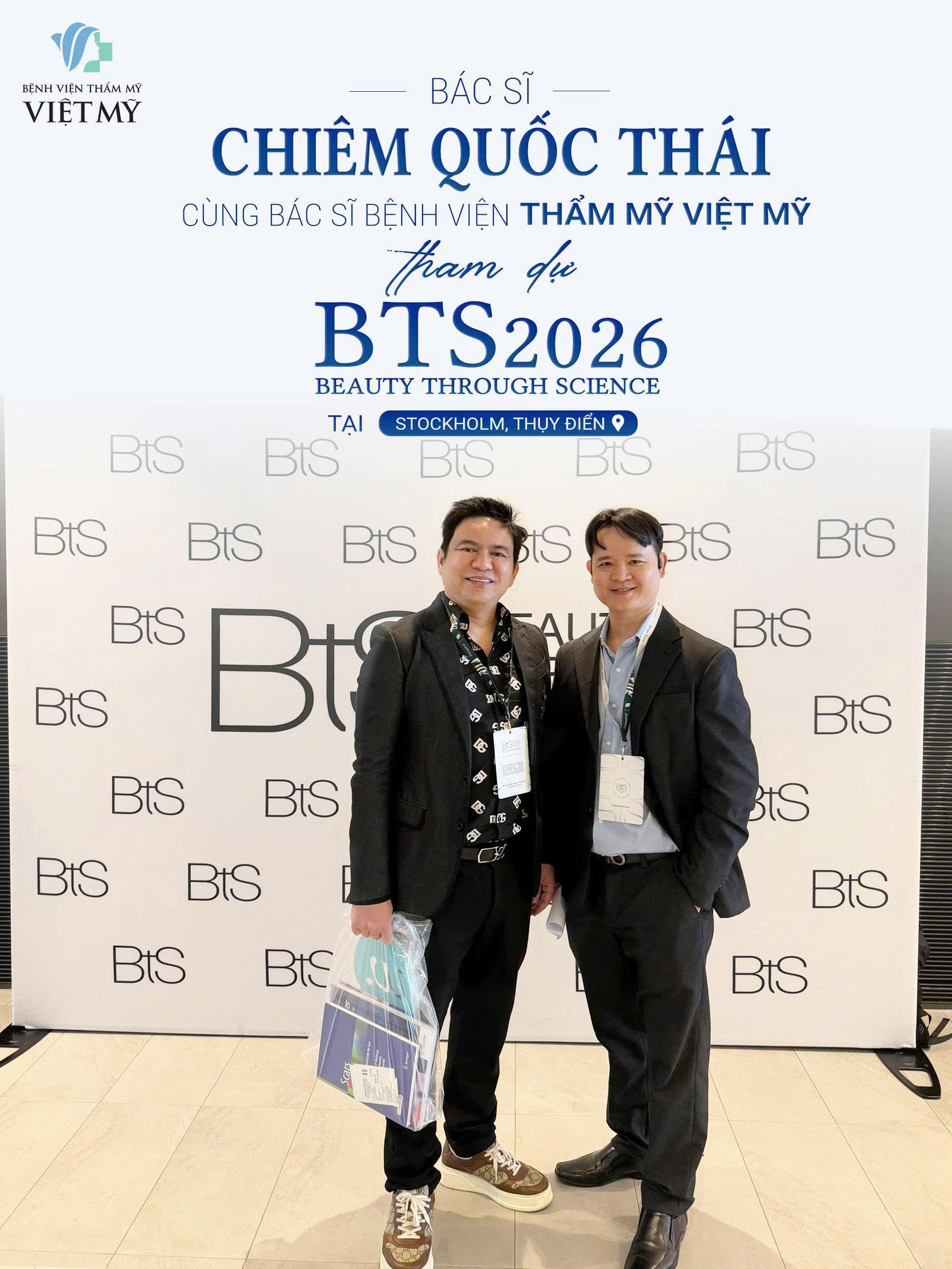 Beauty Through Science (BtS) 2026 là một trong những diễn đàn học thuật quốc tế lớn của ngành thẩm mỹ