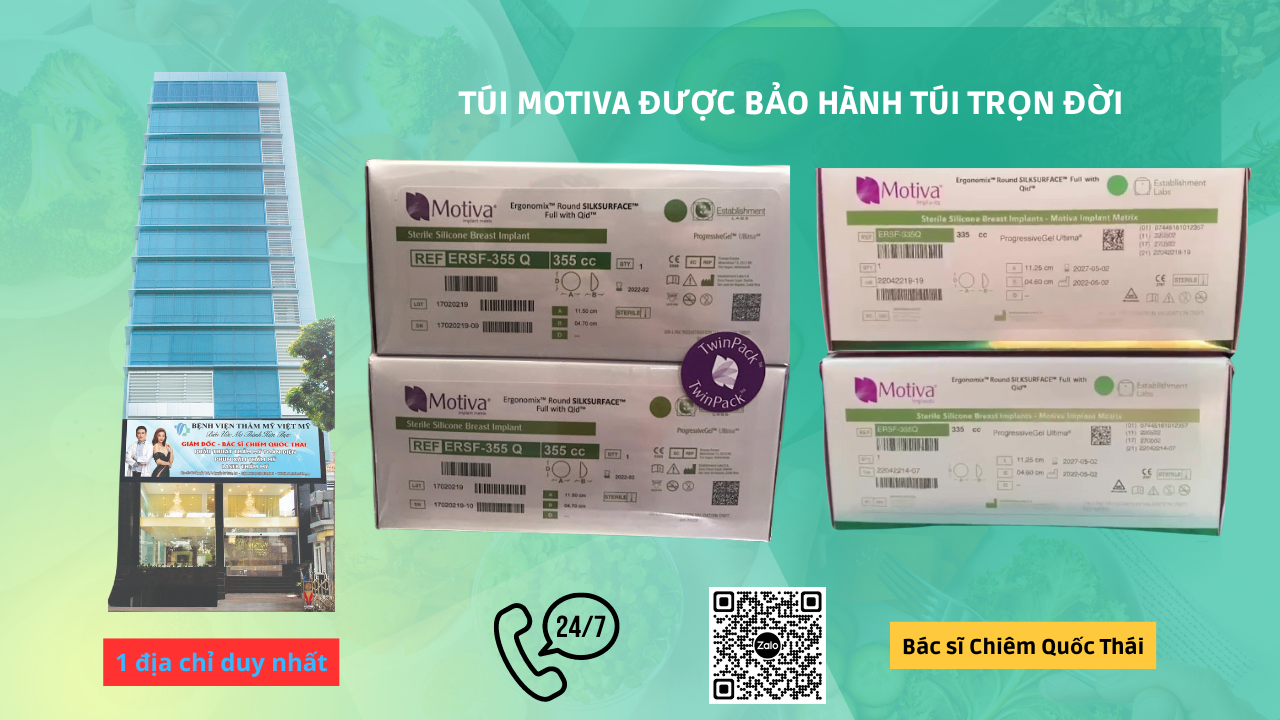 Nâng Ngực Nano Chip Motiva Nội Soi Tại Việt Mỹ